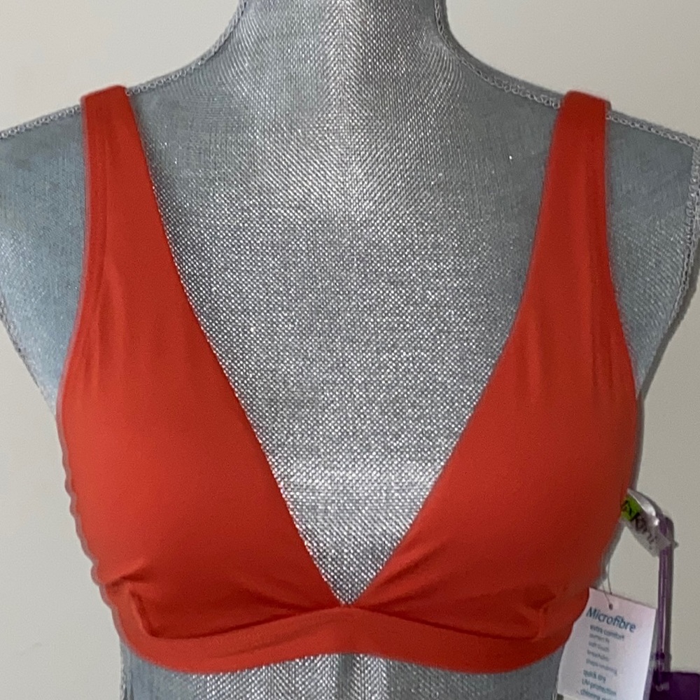 Lascana Mix Fixed Triangle Bikini Swim Top Size 34 A/B